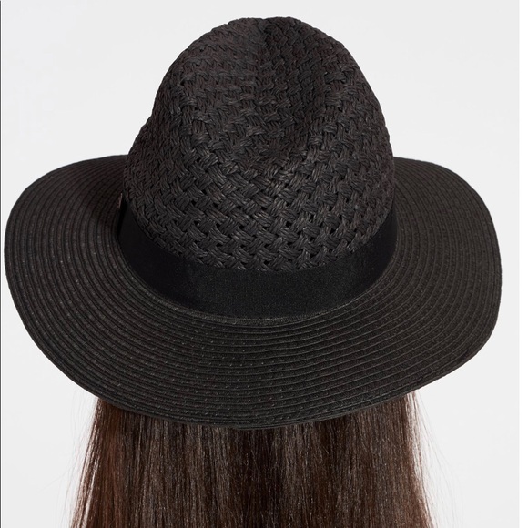 Womens Wide Brim Fedora 